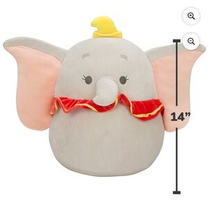 14” Disney dumbo squishmallow.
